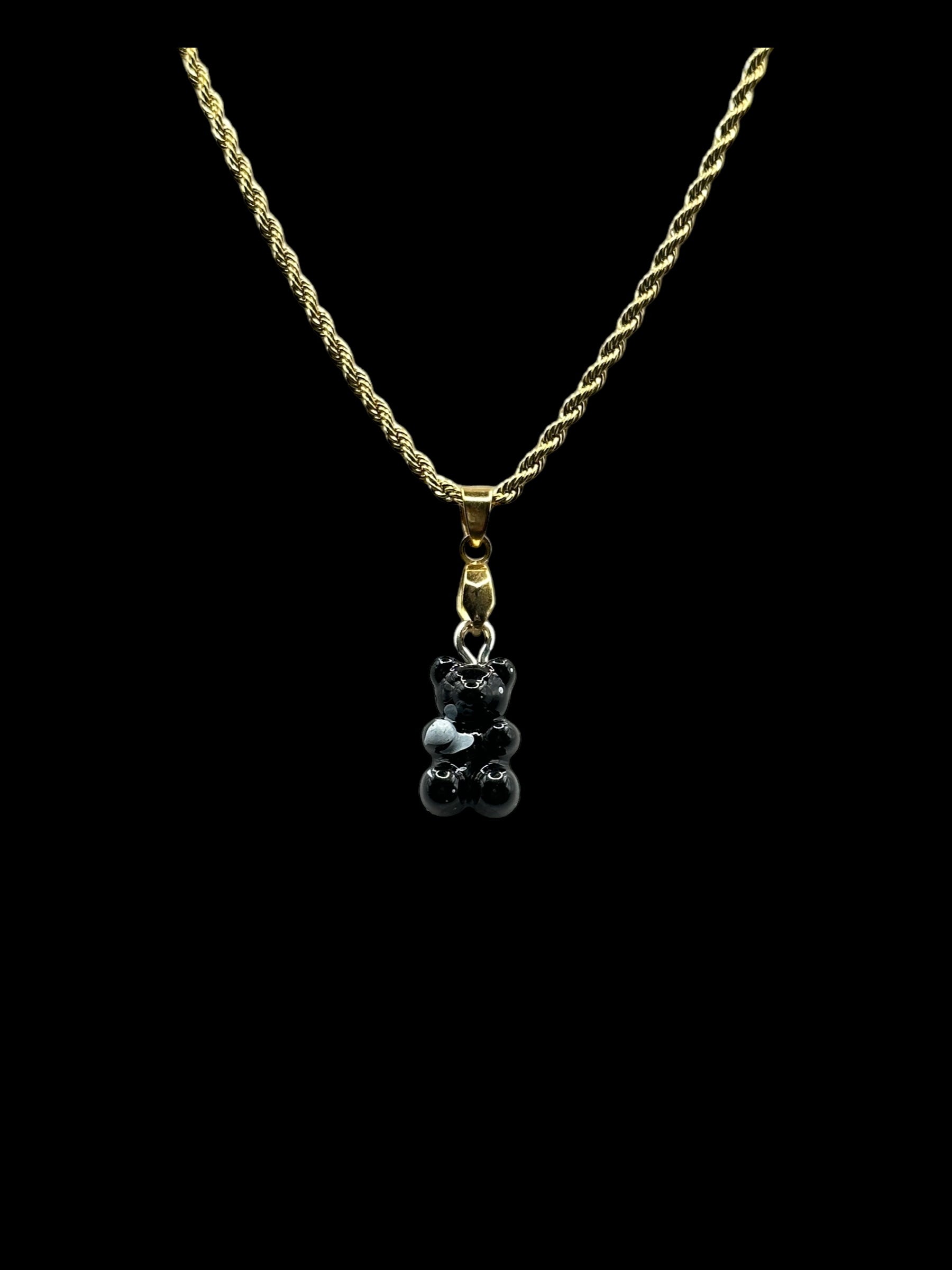 Bärenkette | Edelstahl 18k Gold | 2.5mm