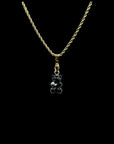 Bärenkette | Edelstahl 18k Gold | 2.5mm