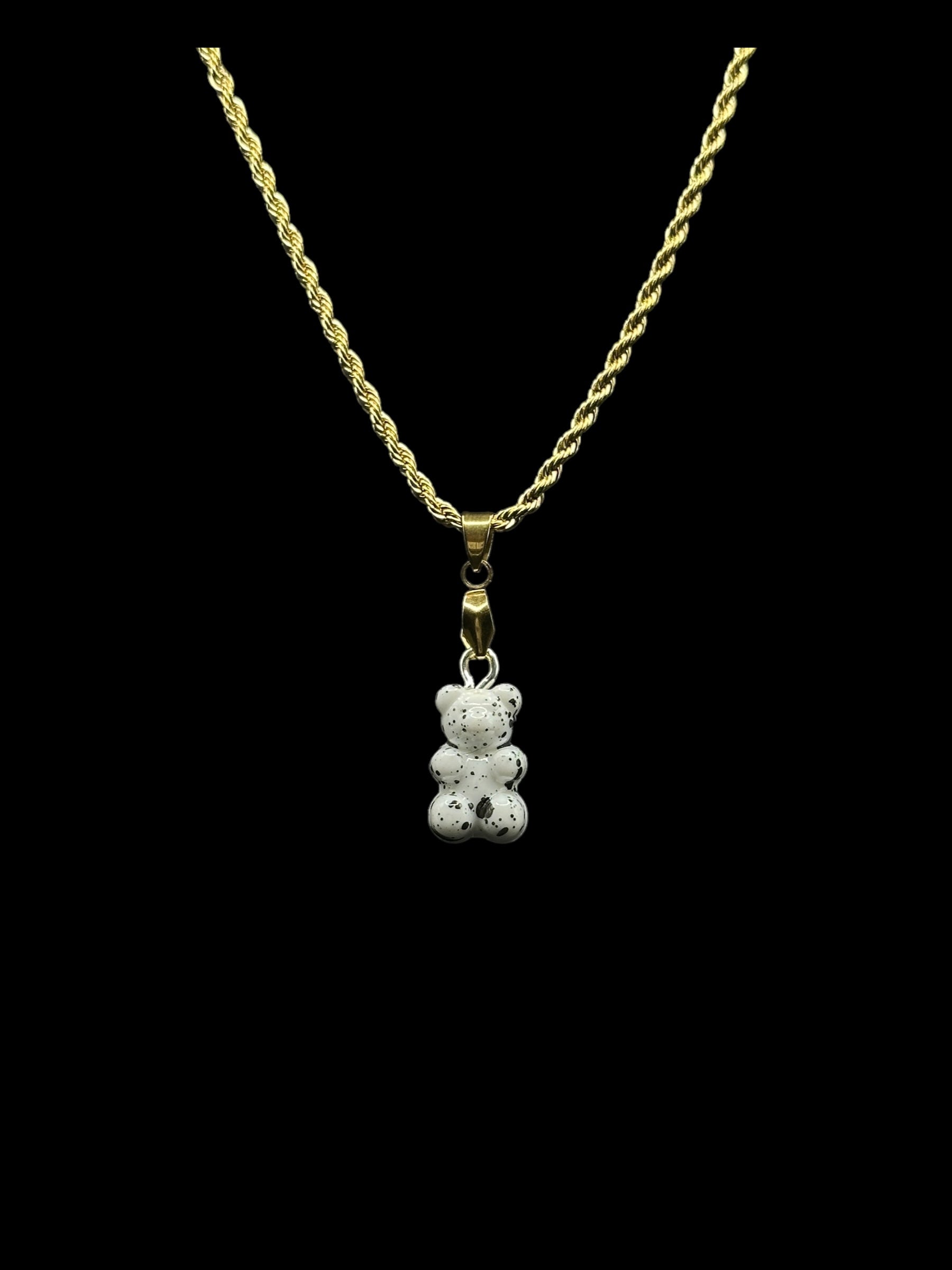 Bärenkette | Edelstahl 18k Gold | 2.5mm
