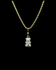 Bärenkette | Edelstahl 18k Gold | 2.5mm