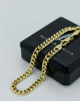 Cuban Link Armband | Edelstahl 18k Gold | 5.0mm