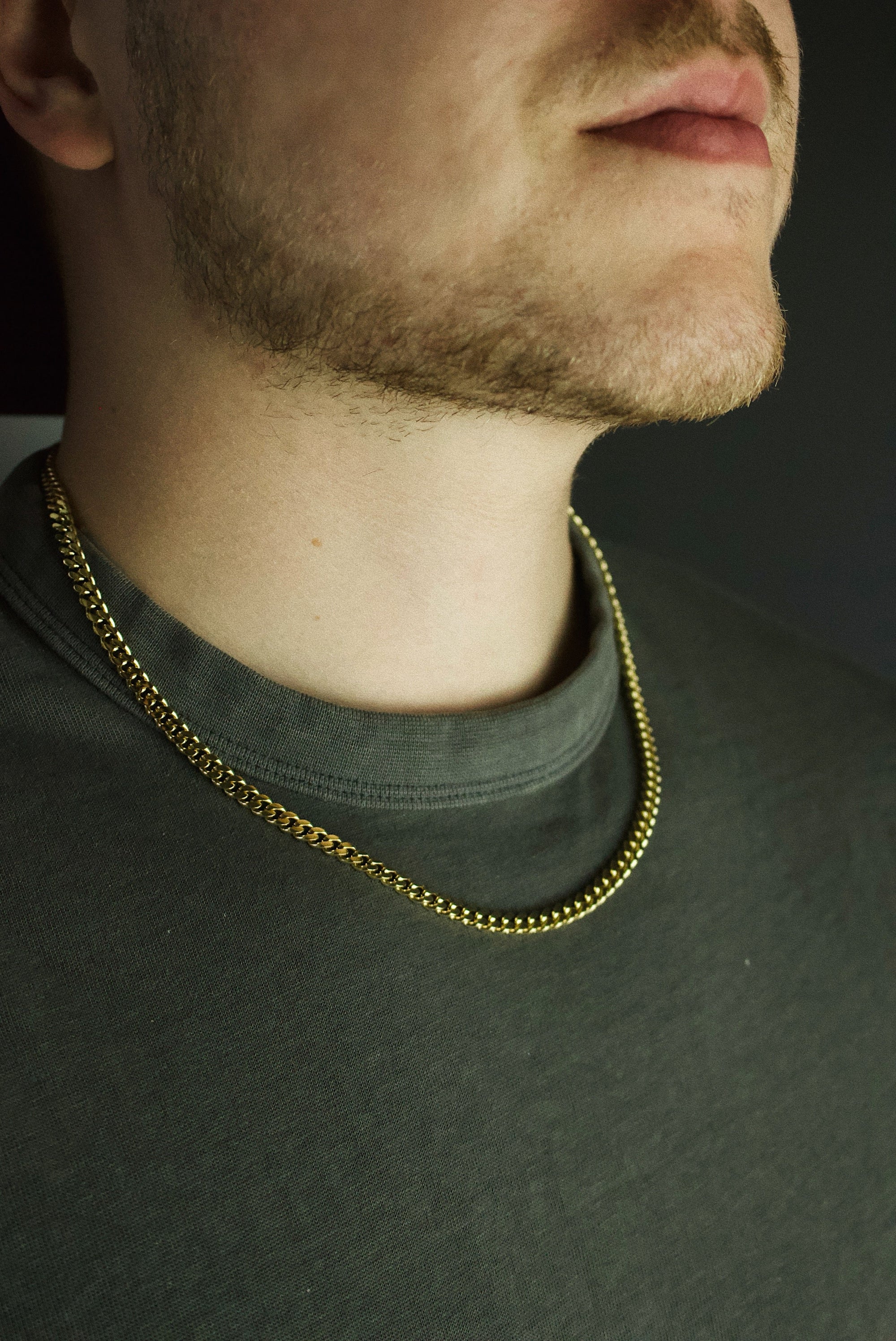 Cuban Link Halskette | Edelstahl 18k Gold| 5.0mm