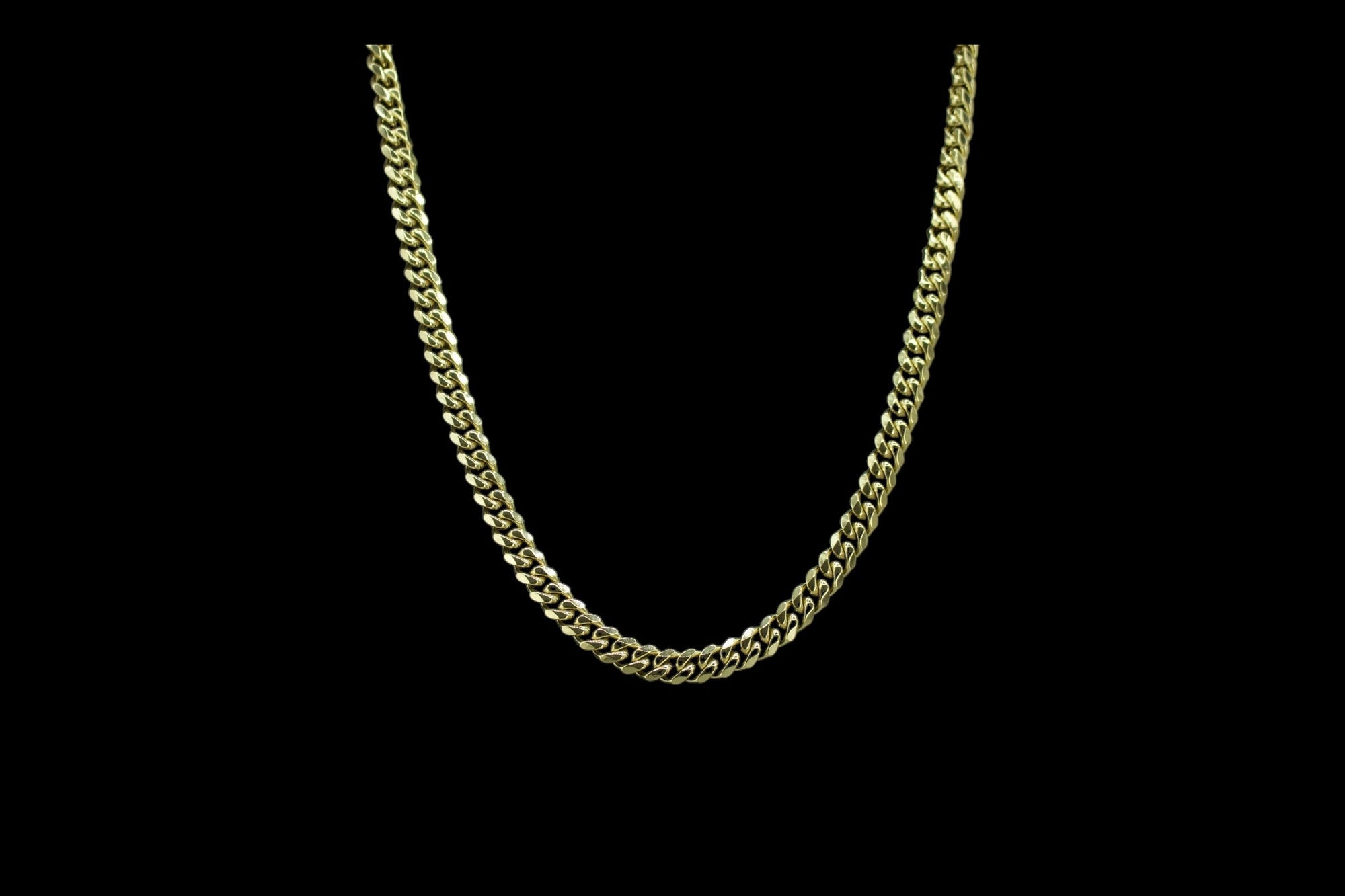 Cuban Link Halskette | Edelstahl 18k Gold | 8.0mm