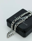 Figaro Armband | Edelstahl | 5.0mm