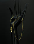 Figarokette | Edelstahl 18k Gold| 3.0mm