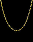 Figarokette | Edelstahl 18k Gold| 3.0mm