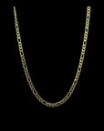 Figarokette | Edelstahl 18k Gold| 5.0mm