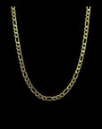 Figarokette | Edelstahl 18k Gold| 7.0mm